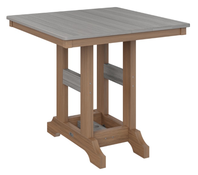 Berlin Gardens Garden Classic 33" Square Dining Table (Natural Finish)